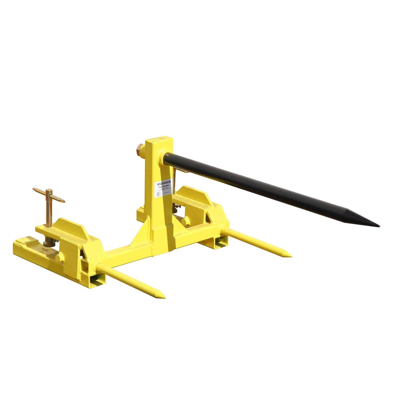 Titan Distributors Clamp-On 36 Hay Spear Attachment with Stabilizers - Cheap Fitting