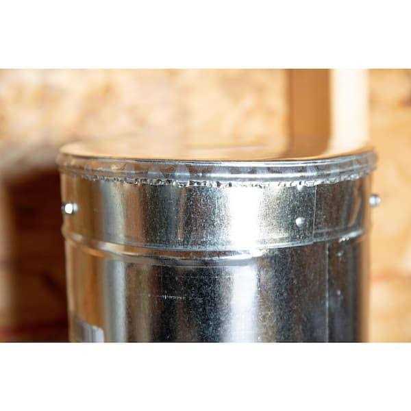 Master Flow 4 in. Round Duct Cap - Cheap Fitting