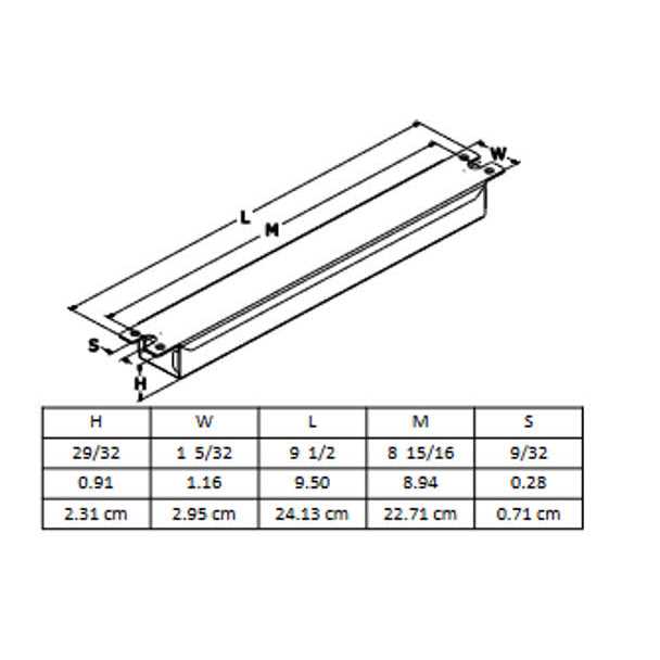 Robertson 3p20116 eBallast, Instant Start, Npf, 1 or 2 Lamp F32T8 - Cheap Fitting