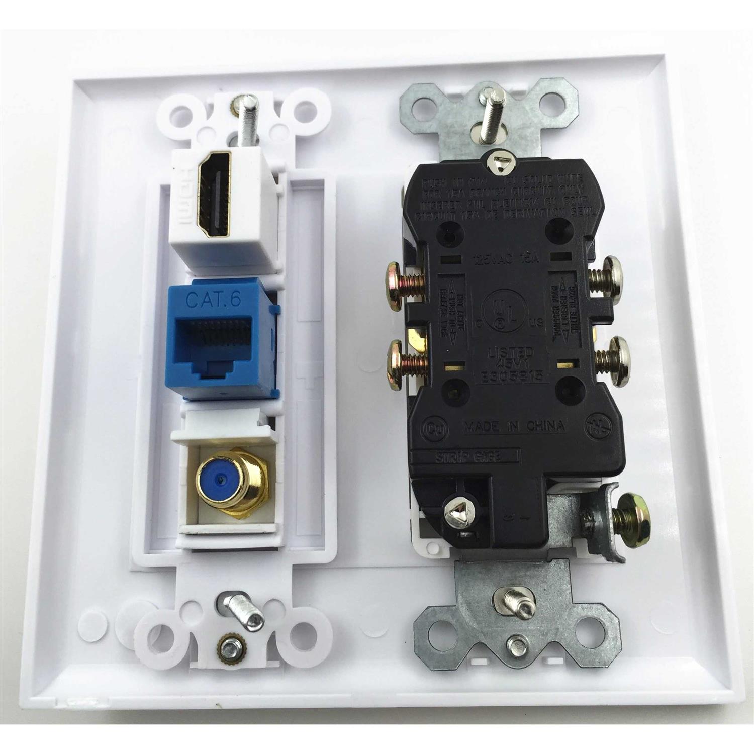 Ibl-15a Power Outlet 1 Port Hdmi - Cheap Fitting