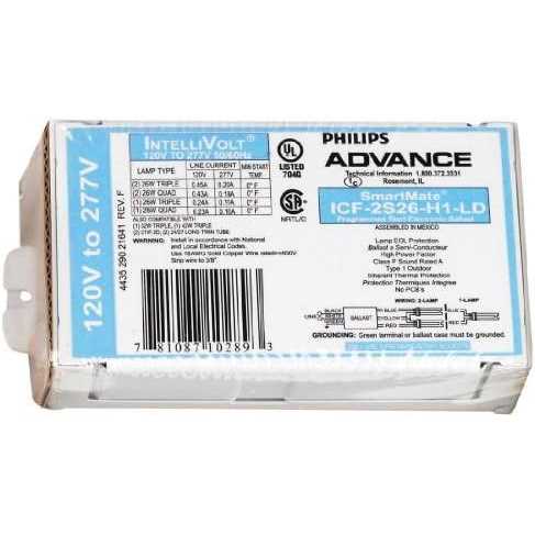 Advance ICF2S26H1LDK Ballast - Cheap Fitting
