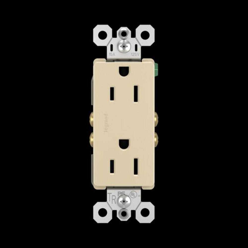 Pass & Seymour 885TRW Radiant Tamper-Resistant Duplex Receptacle - Cheap Fitting