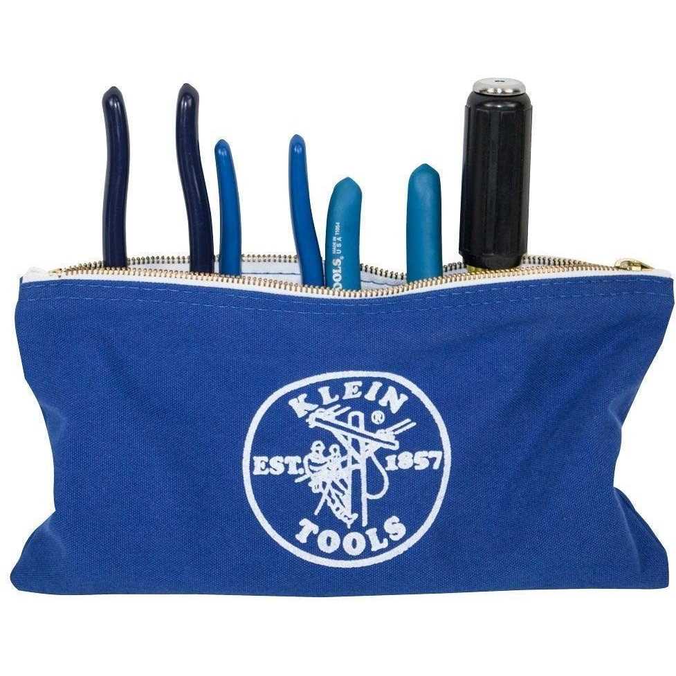 Klein Tools Canvas Zipper Bags - Cheap Fitting