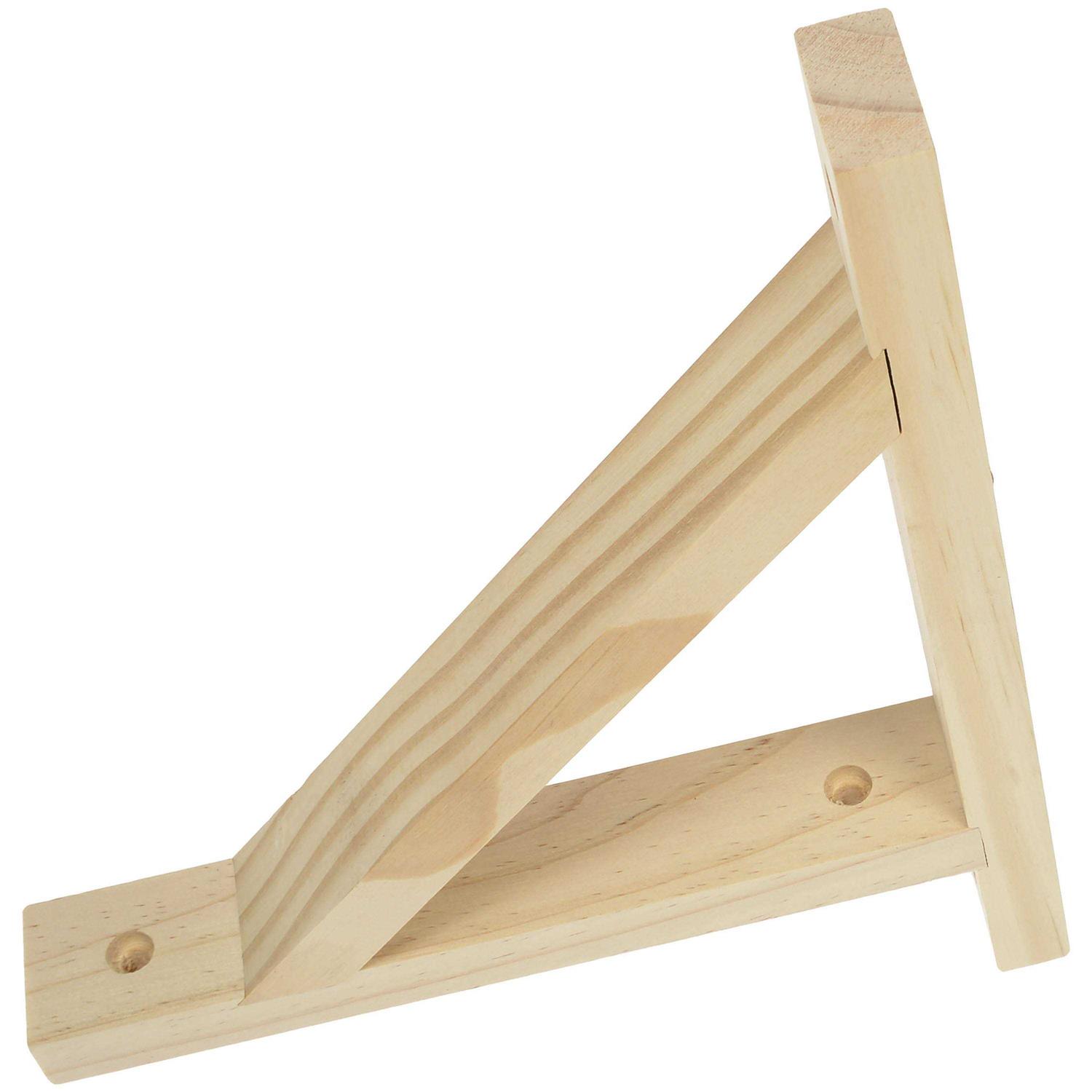 Hyper Tough Wood Shelf Bracket - Cheap Fitting