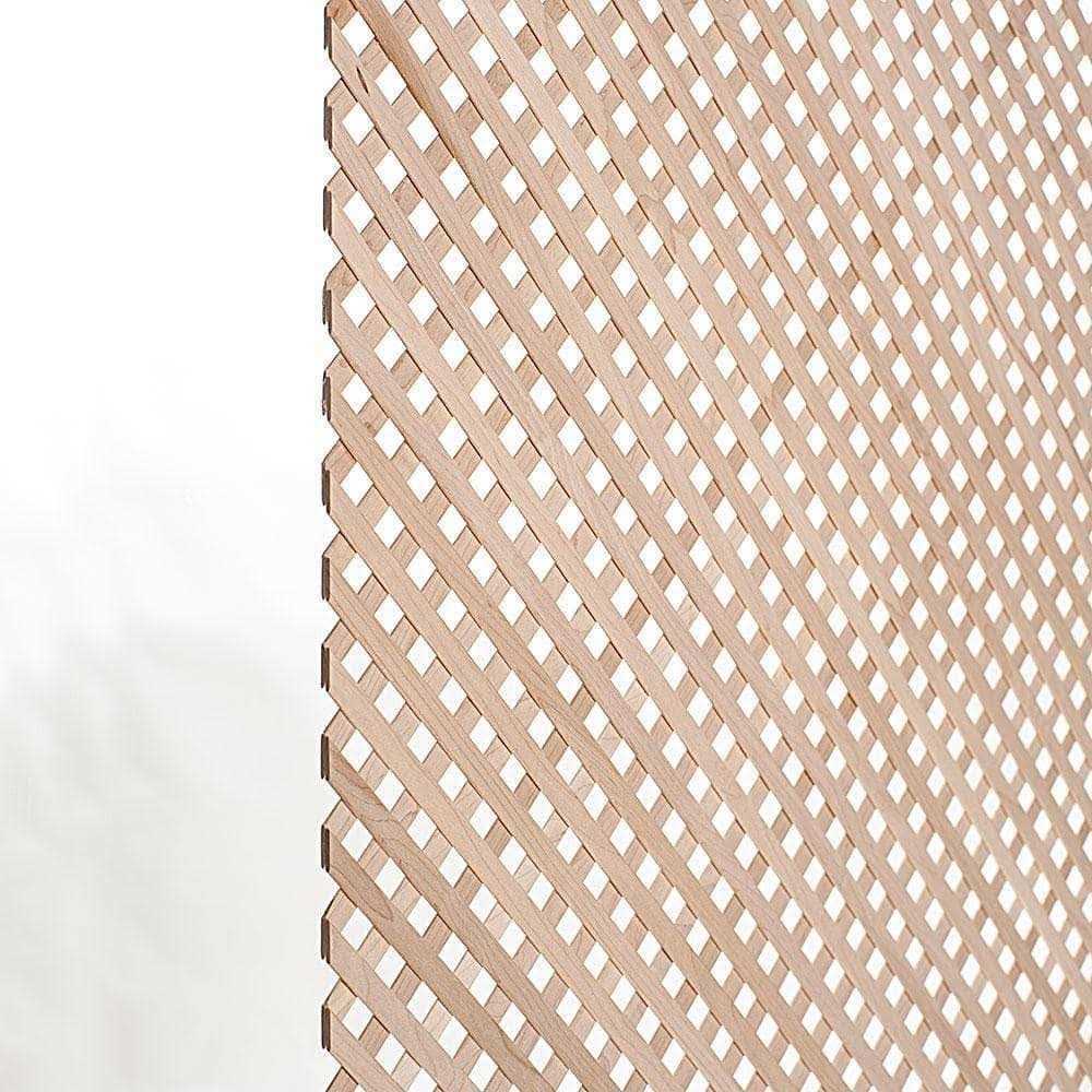 American Pro Decor 23-5/8 in. x 47-1/4 in. x 1/8 in. Unfinished Diagonal Solid North American - Cheap Fitting