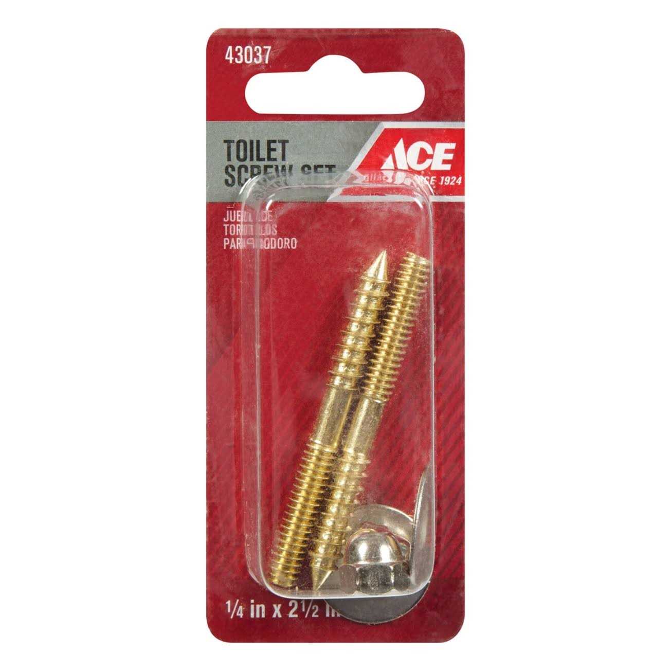 Ace Toilet Screw Set - Cheap Fitting