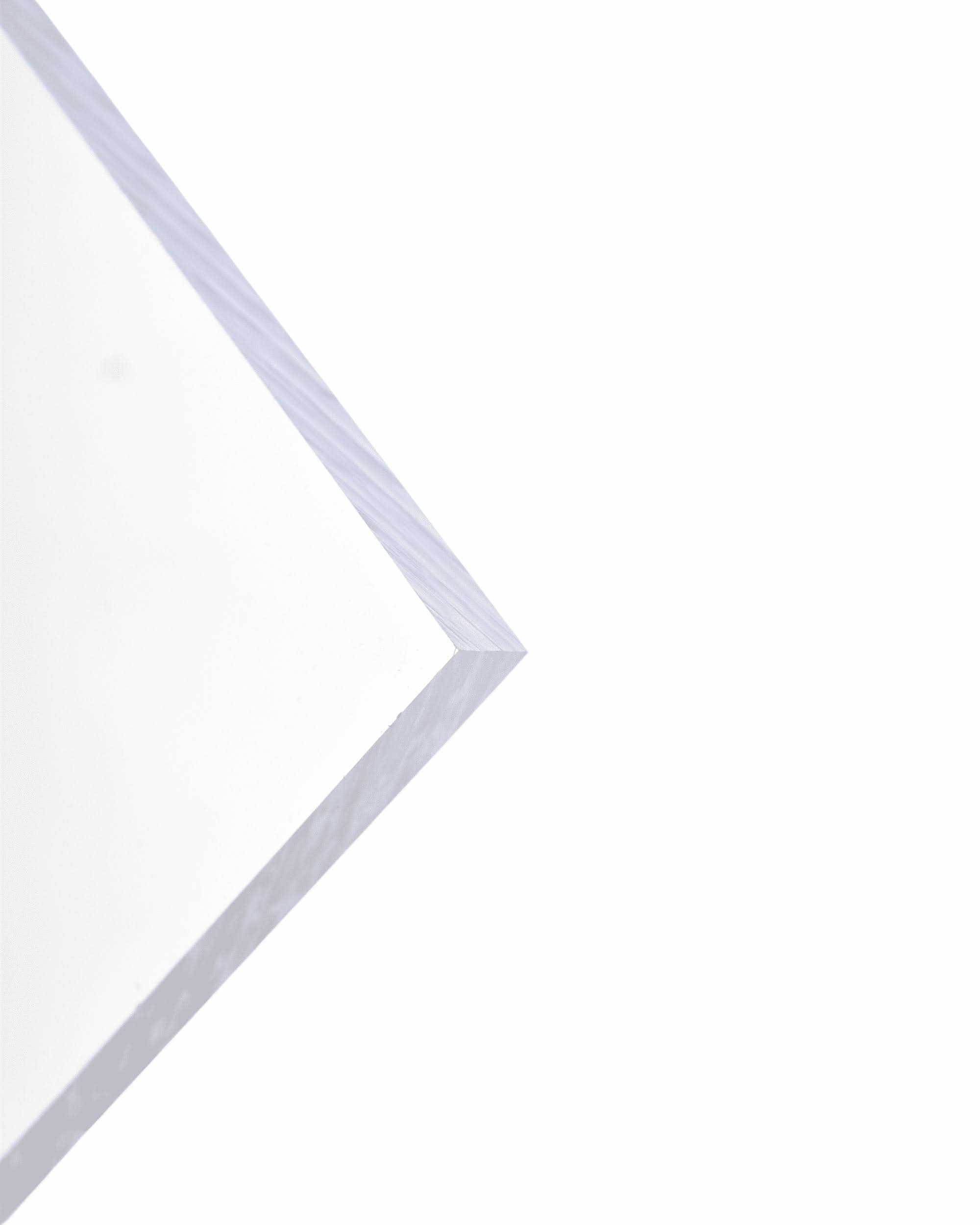 Buyplastic Extruded Clear Acrylic Plexiglass Plastic Sheet 24 inch and more - Cheap Fitting