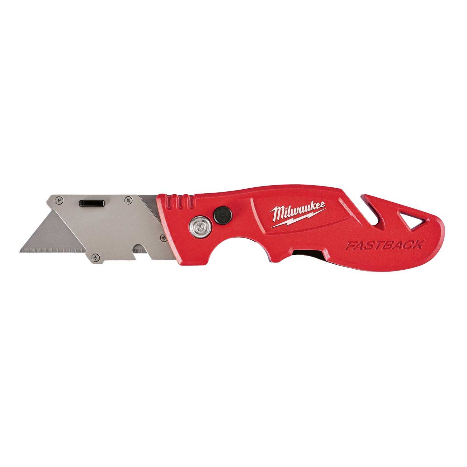 Milwaukee FASTBACK Folding Utility Knife w/ Blade Storage 48-22-1502 - Cheap Fitting