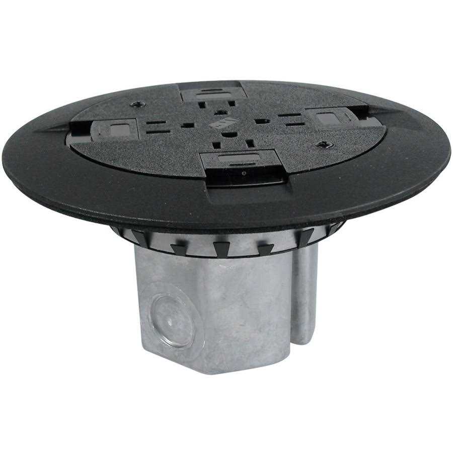 Wiremold 861QTCBK Floor Box - Cheap Fitting