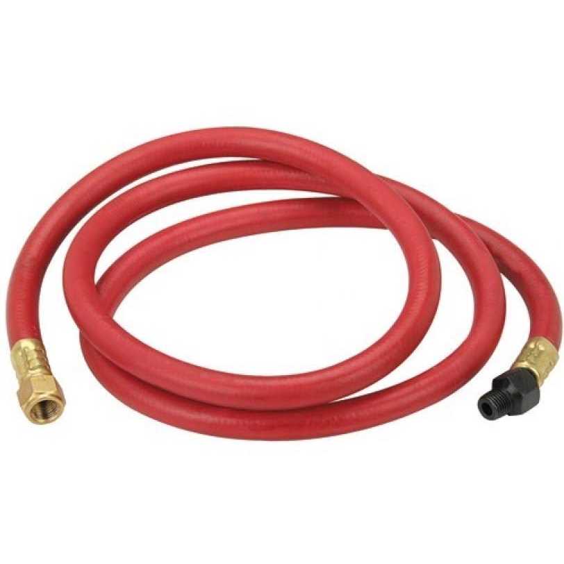 Central Pneumatic Professional 5 ft. Swivel Whip Air Hose - Cheap Fitting