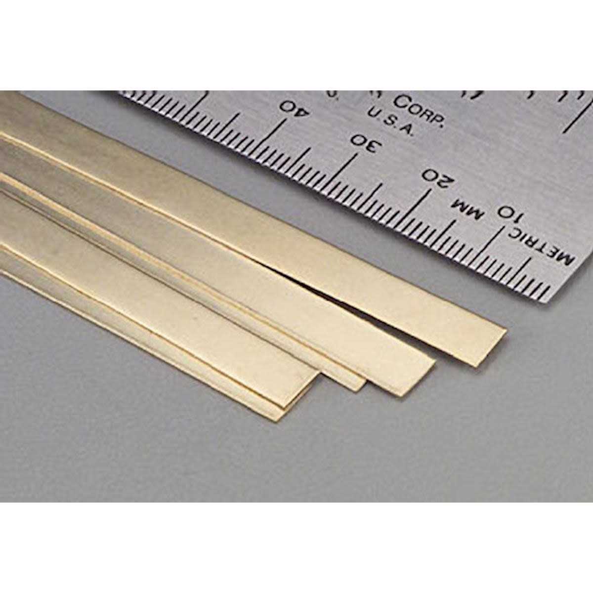 K & S Precision Metals Brass Strips,36,.016 x 1/4 - Cheap Fitting