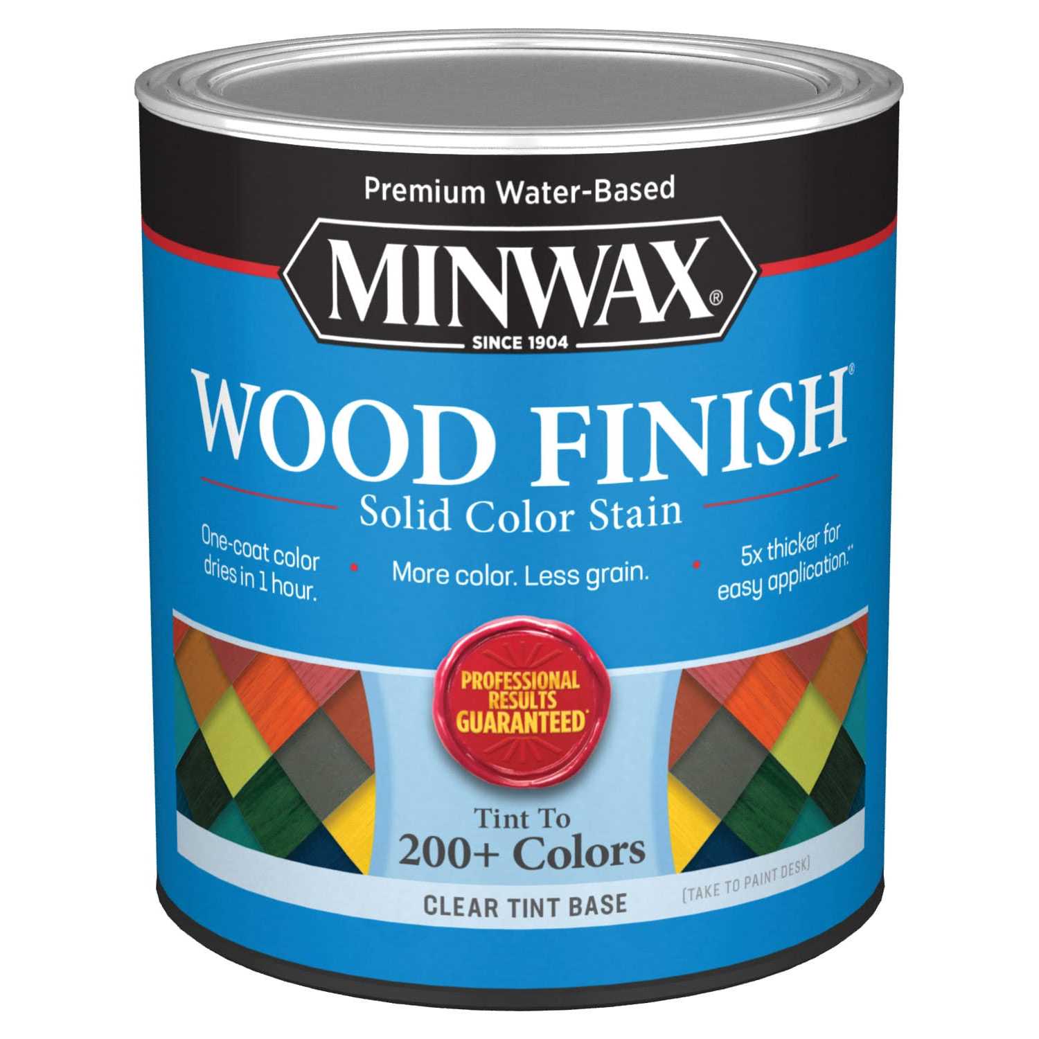 Minwax Water-Based Wood Finish Stain - Cheap Fitting