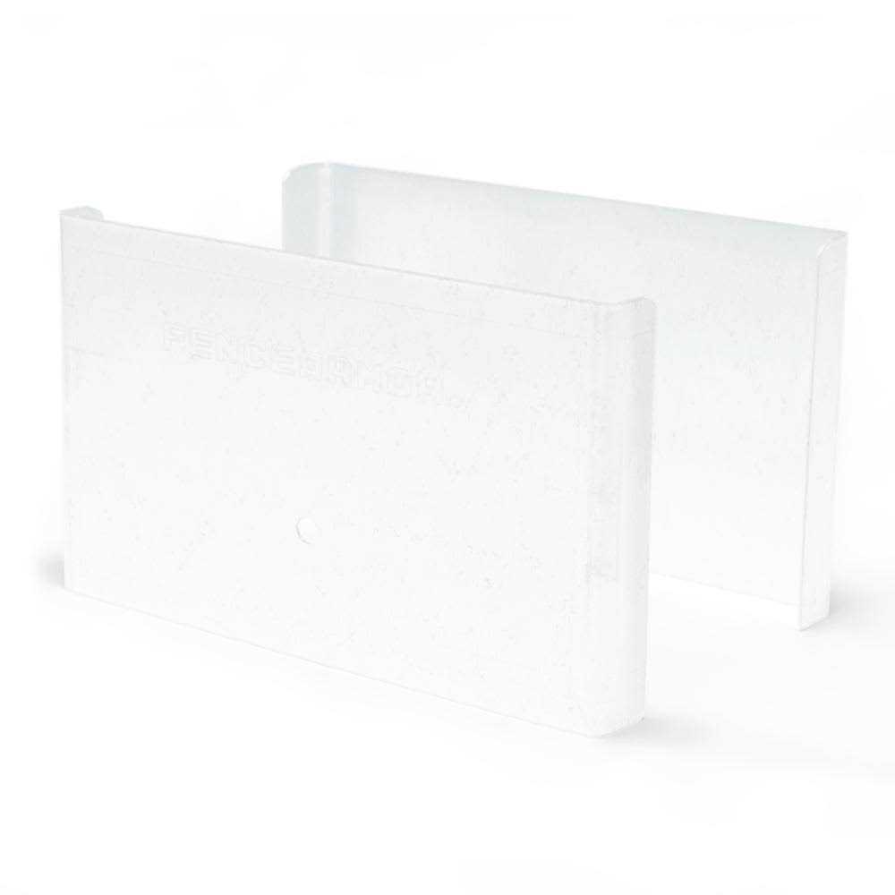 Fence Armor Demi Protection Post Guard Powder Coated Decoral Textured Redwood Galvanized Steel Post Protector For Fence Post FA6X6WDRWMB - Cheap Fitting