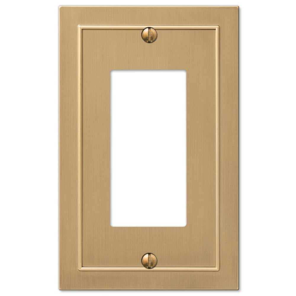Amerelle 57rbz Bethany Wallplate 1 Rocker - Cheap Fitting