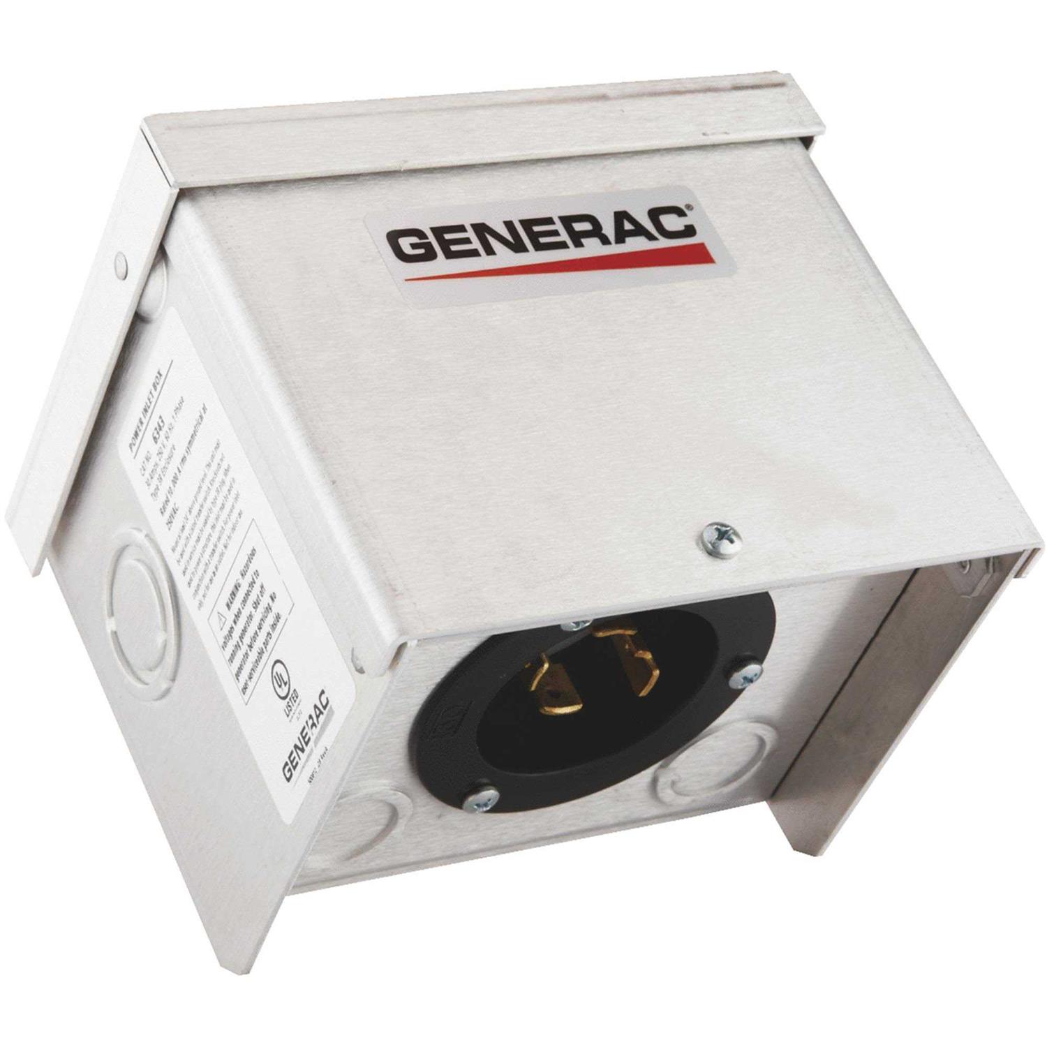 Generac 6343 Power Inlet Box - Cheap Fitting