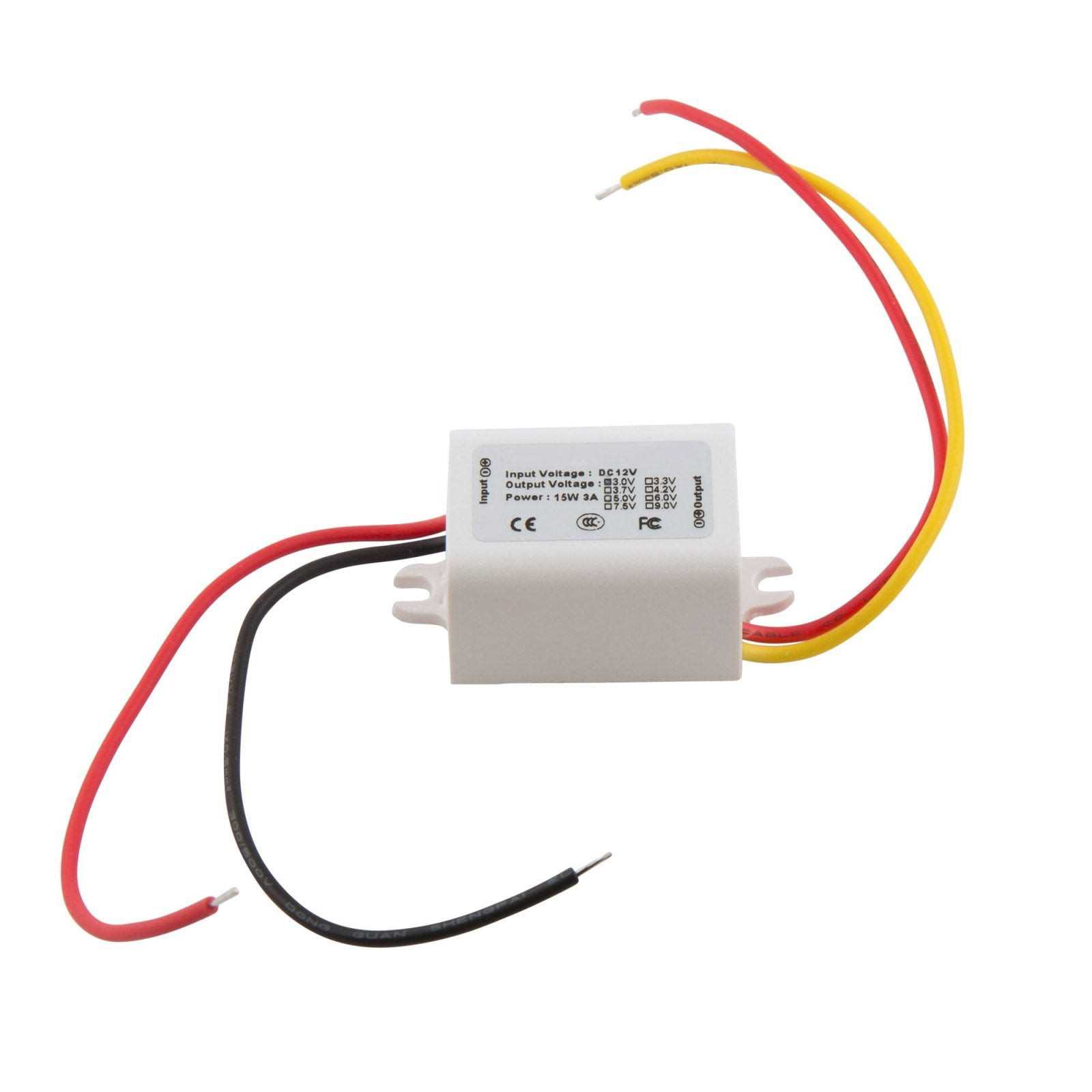 12V to 3V 3A Step-Down Waterproof Miniature Dc-Dc Converter Power Supply Module - Cheap Fitting