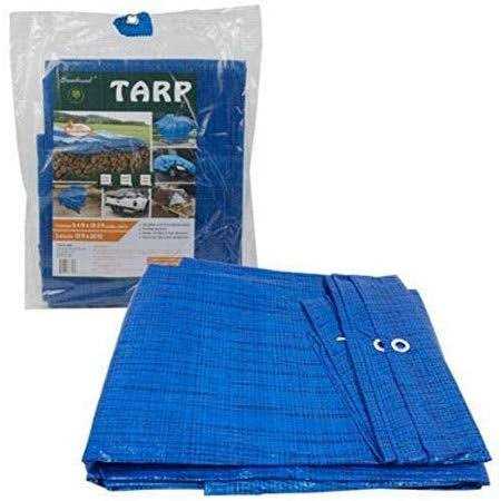 10 ft X 10 ft Waterproof Multi Purpose Water Proof Blue Tarp Poly Cover for Roof Car - Cheap Fitting