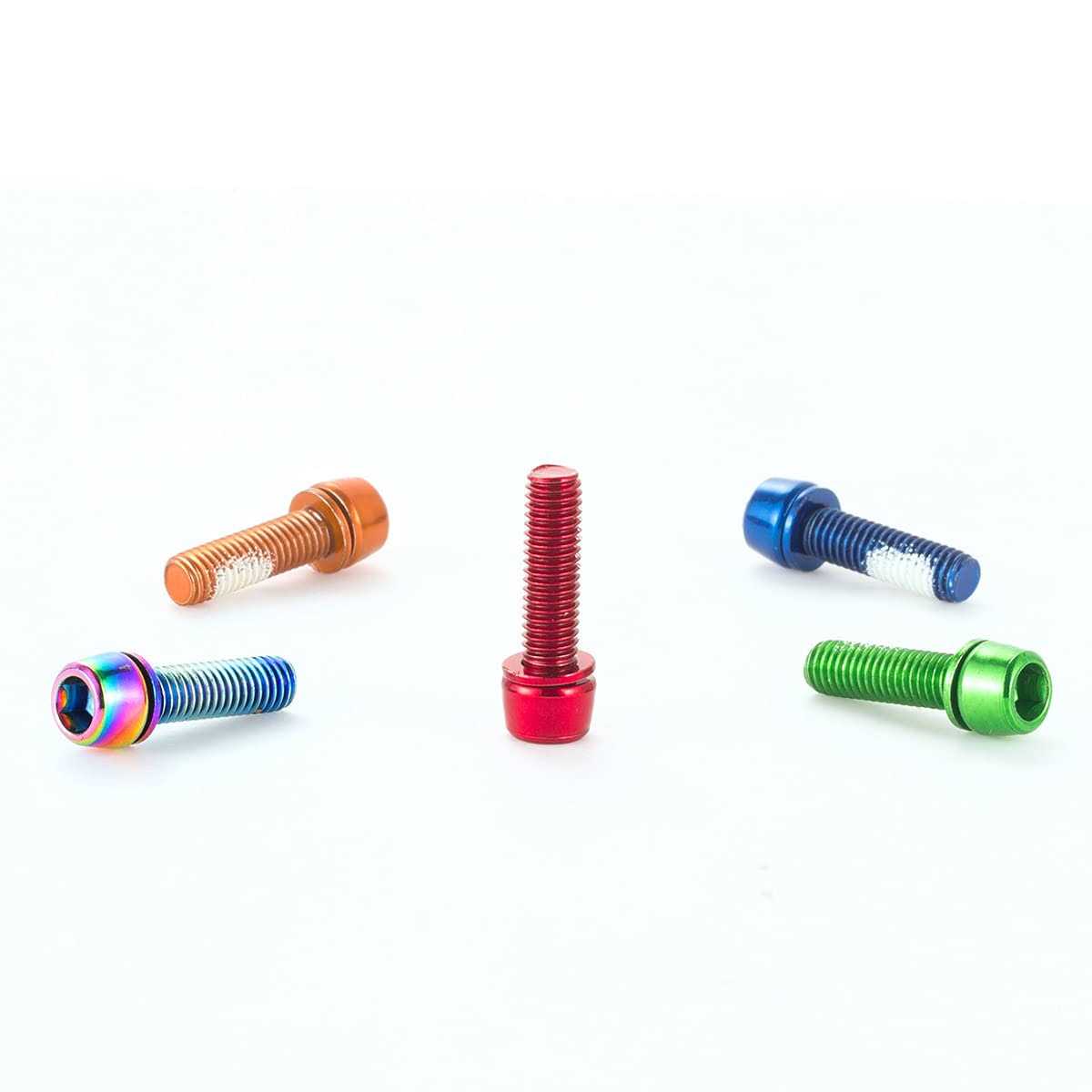 CNC Bike Stem Bolts With Washers - Cheap Fitting