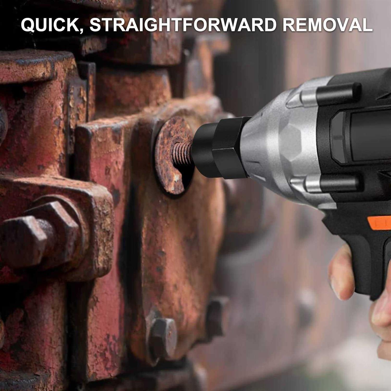 Eapele Bolt Extractor Set Stripped Nut Remover Twist Sockets - Cheap Fitting