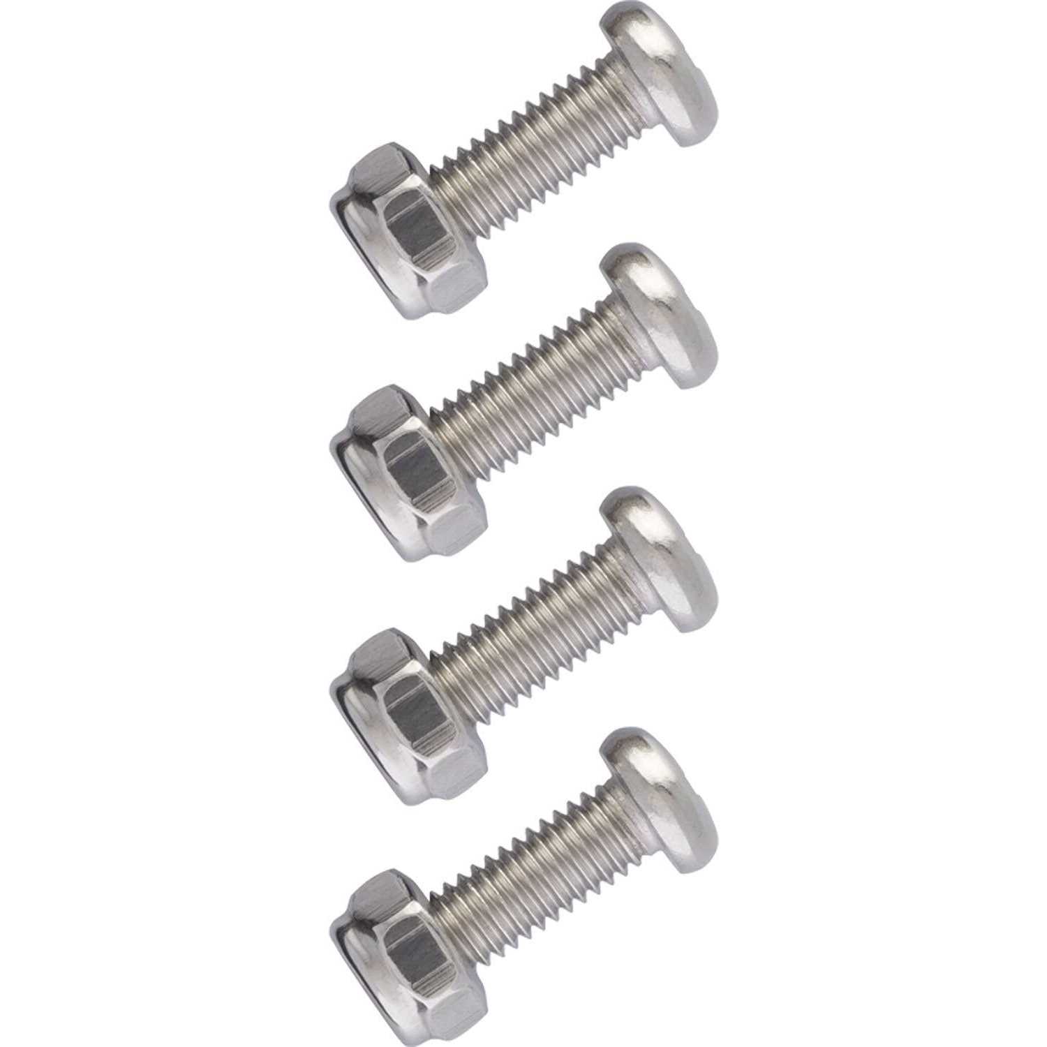 Cruiser Accessories 80630 Stainless Steel License Plate Fasteners - Cheap Fitting