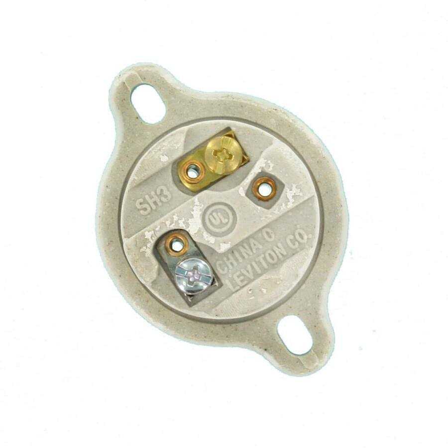 Leviton 9878 Incandescent Lampholder Keyless Porcelain - Cheap Fitting