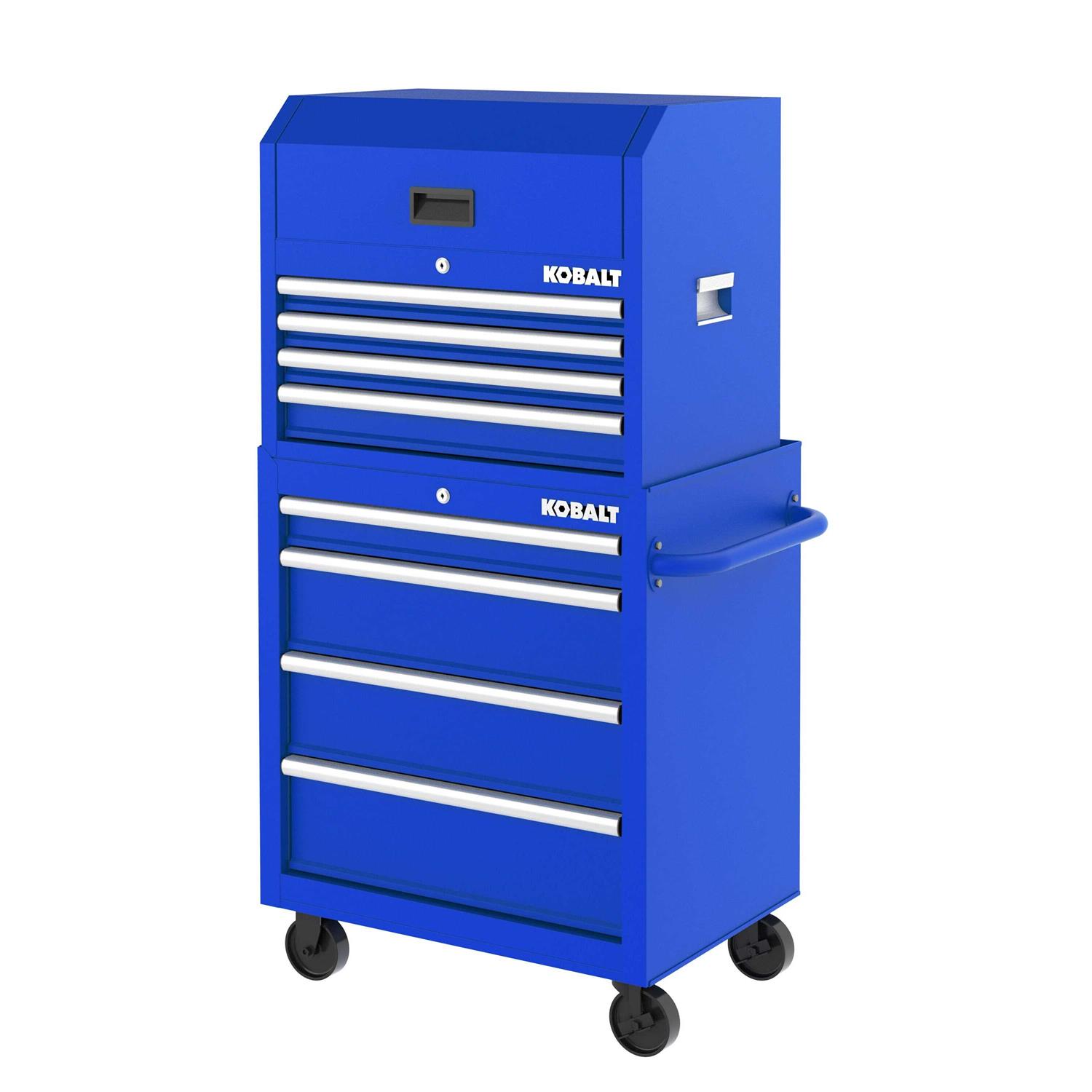 Kobalt 26-in W x 22-in H 4-Drawer Steel Tool Chest 19205 - Cheap Fitting