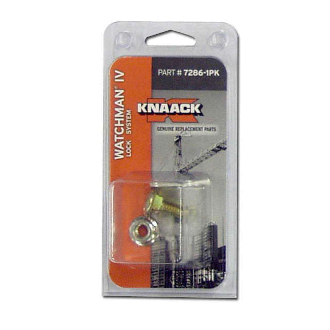 Knaack 7286-1PK Watchman IV Lock System - Cheap Fitting
