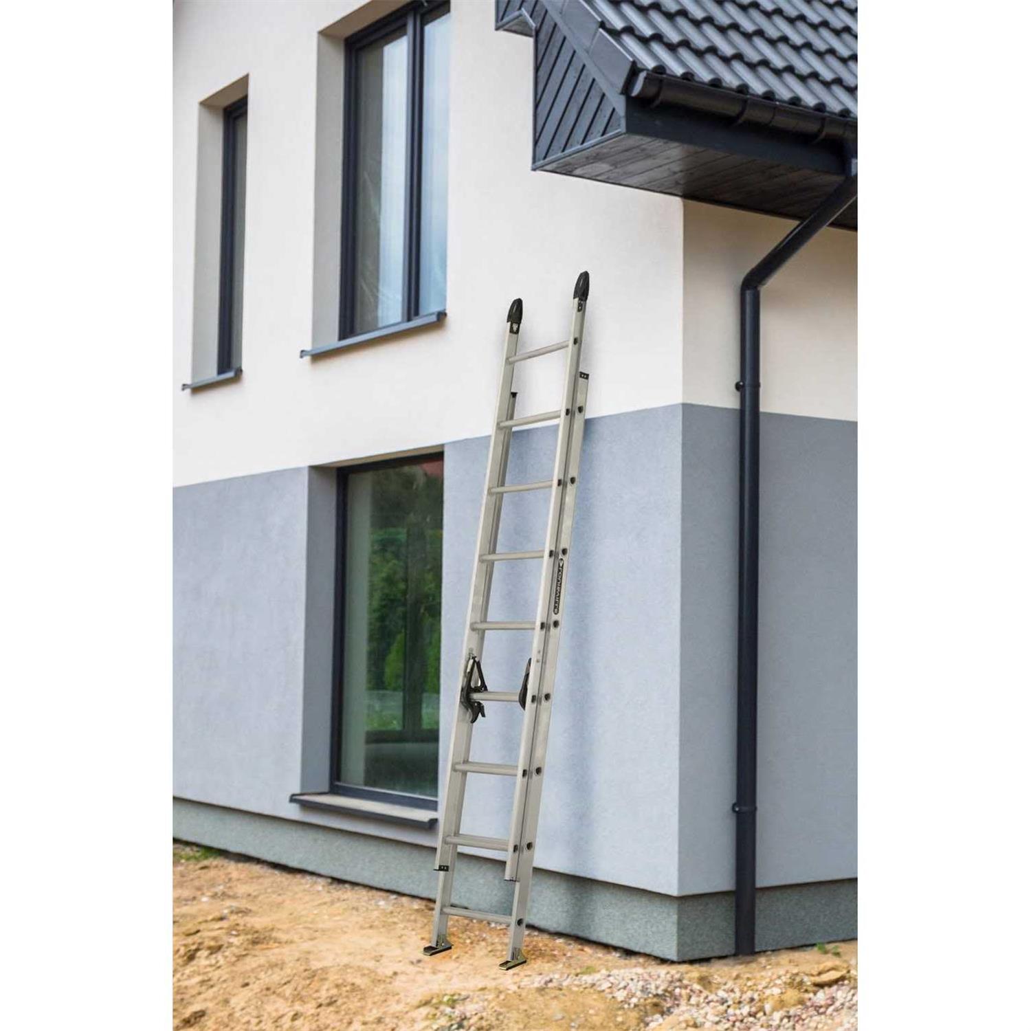 Louisville Ladder 16′ Aluminum Extension 15′ Reach - Cheap Fitting