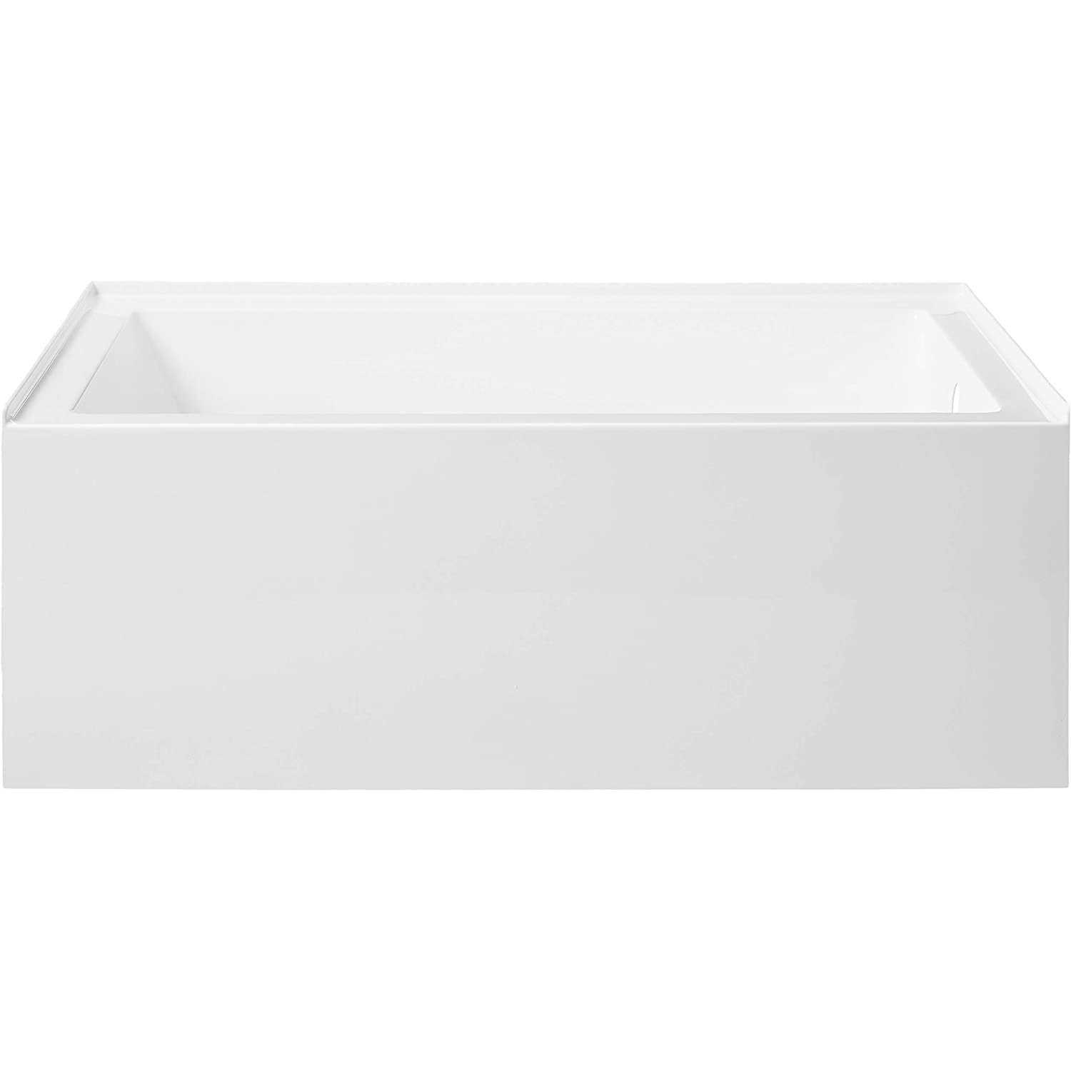 Aqua Eden VTAP603622R 60-Inch Acrylic Alcove Tub with Right Hand Drain - Cheap Fitting