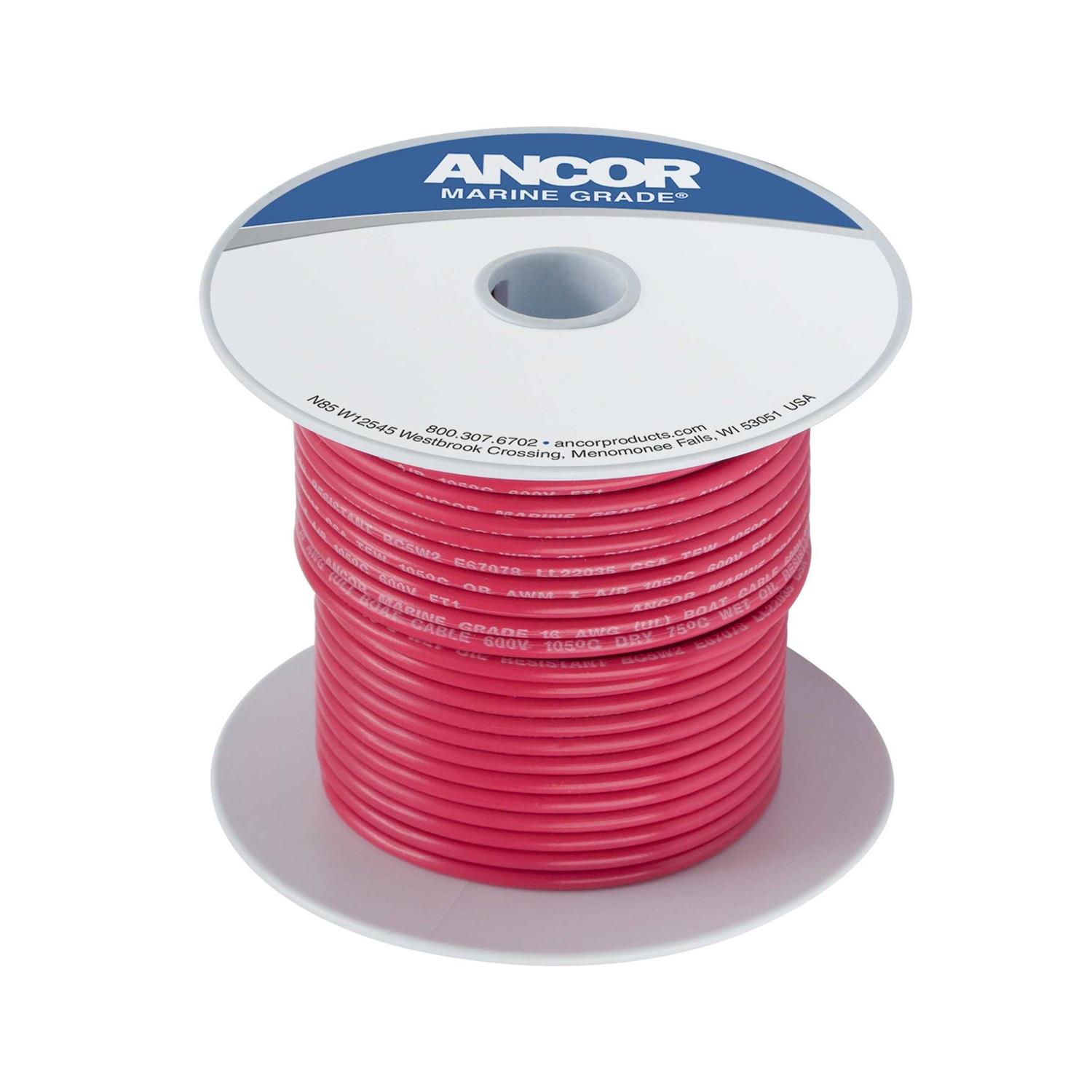 Ancor AWG Red Tinned Copper Battery Cable - Cheap Fitting