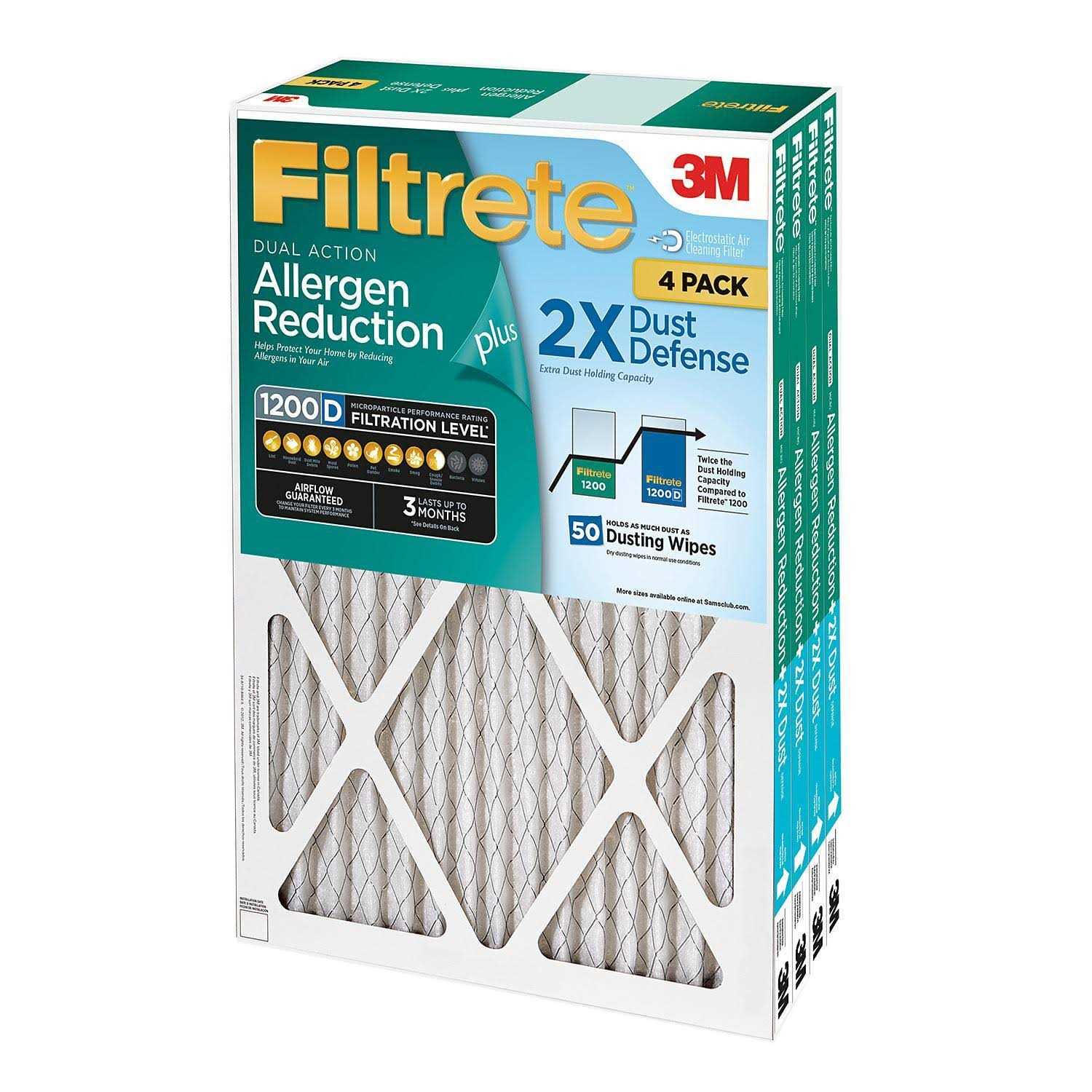 Filtrete Micro Allergen Plus 2x Dust Defense Filter - Cheap Fitting