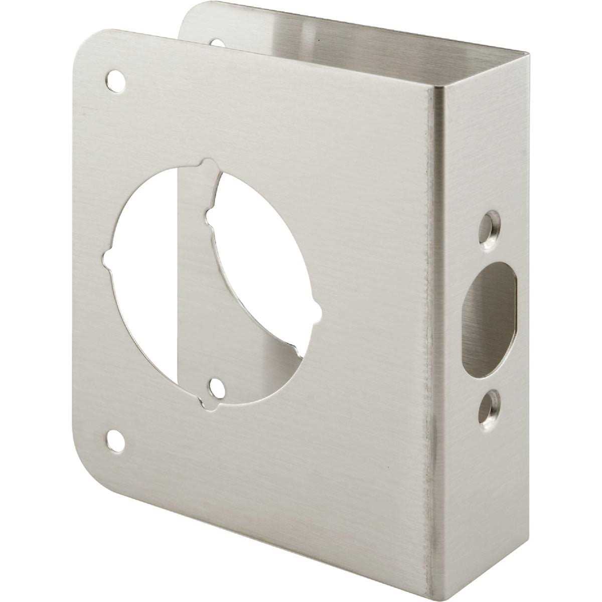 Prime-Line 1-3/8 x 4-1/2 in. Stainless Steel Lock and Door Reinforcer U 9589 - Cheap Fitting