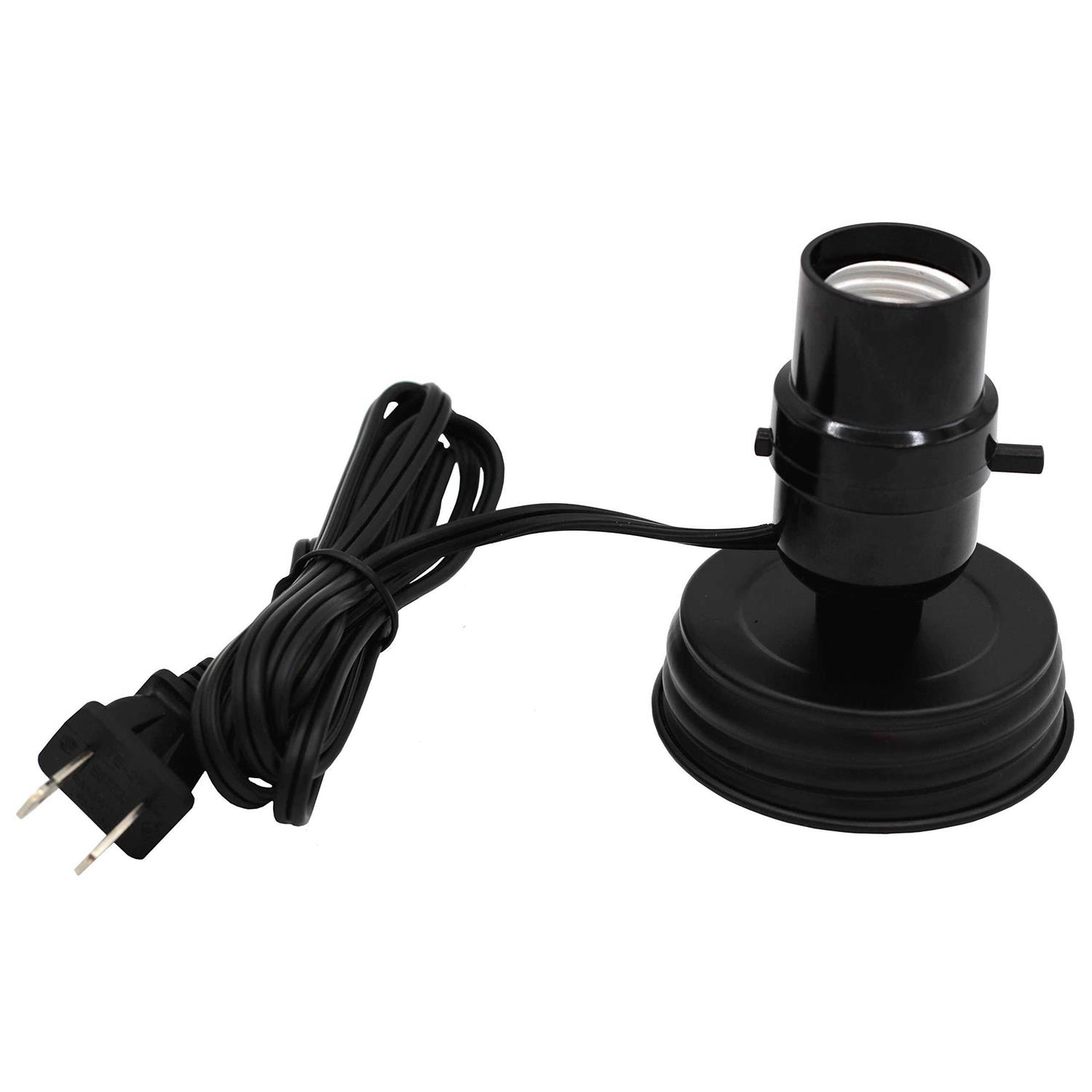 Creative Hobbies Diy Mason Canning Fruit Jar Lamp Making Kit is Pre-Wired and Easy to Use - Cheap Fitting