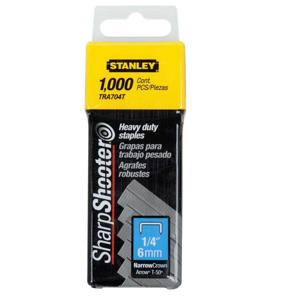 Stanley SharpShooter Heavy-Duty Tacker Staples TRA704T - Cheap Fitting