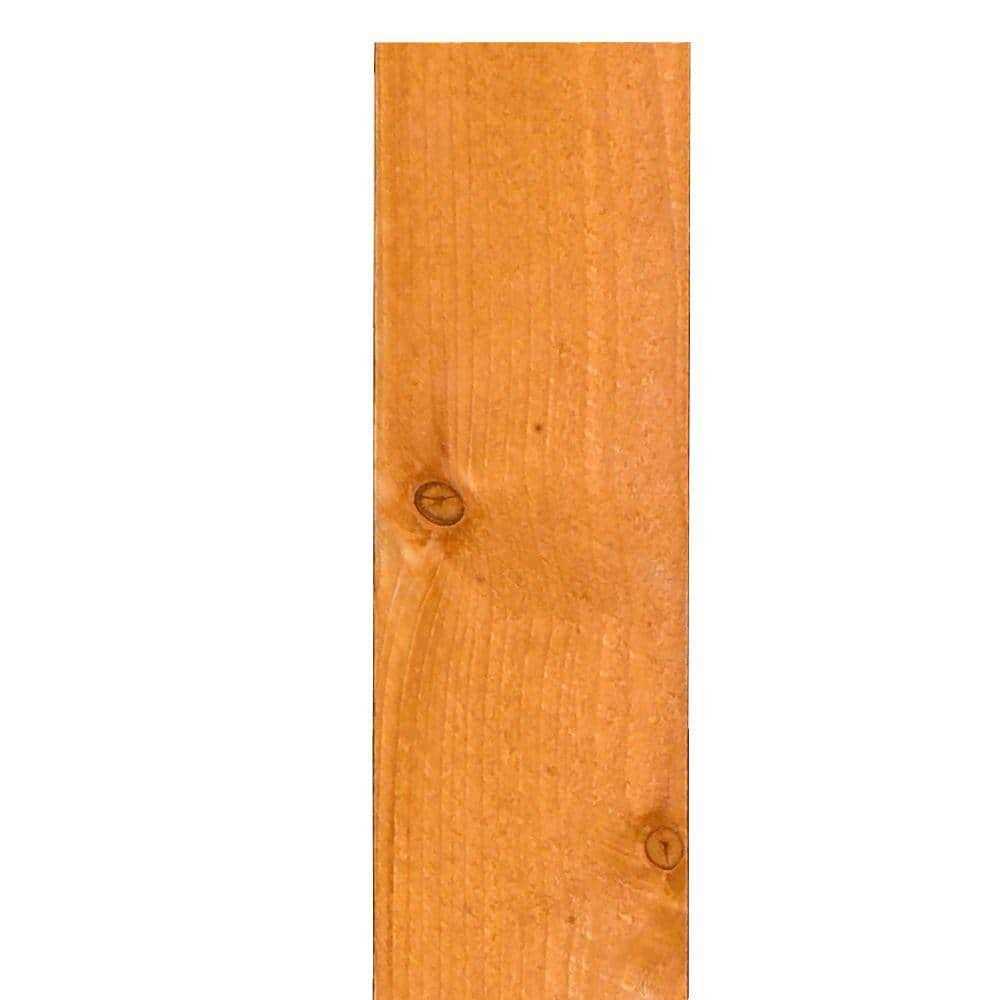 Alta Forest Products 5/8-in x 5-1/2-in x 6-ft Whitewood Flat-top Fence Picket 63081 - Cheap Fitting