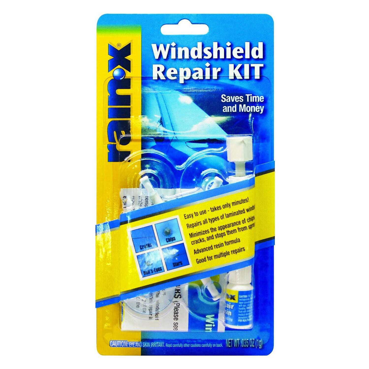 Rain‐X Fix a Windshield Repair Kit, for Chips, Cracks, Bulll’s-Eyes and Stars - Cheap Fitting