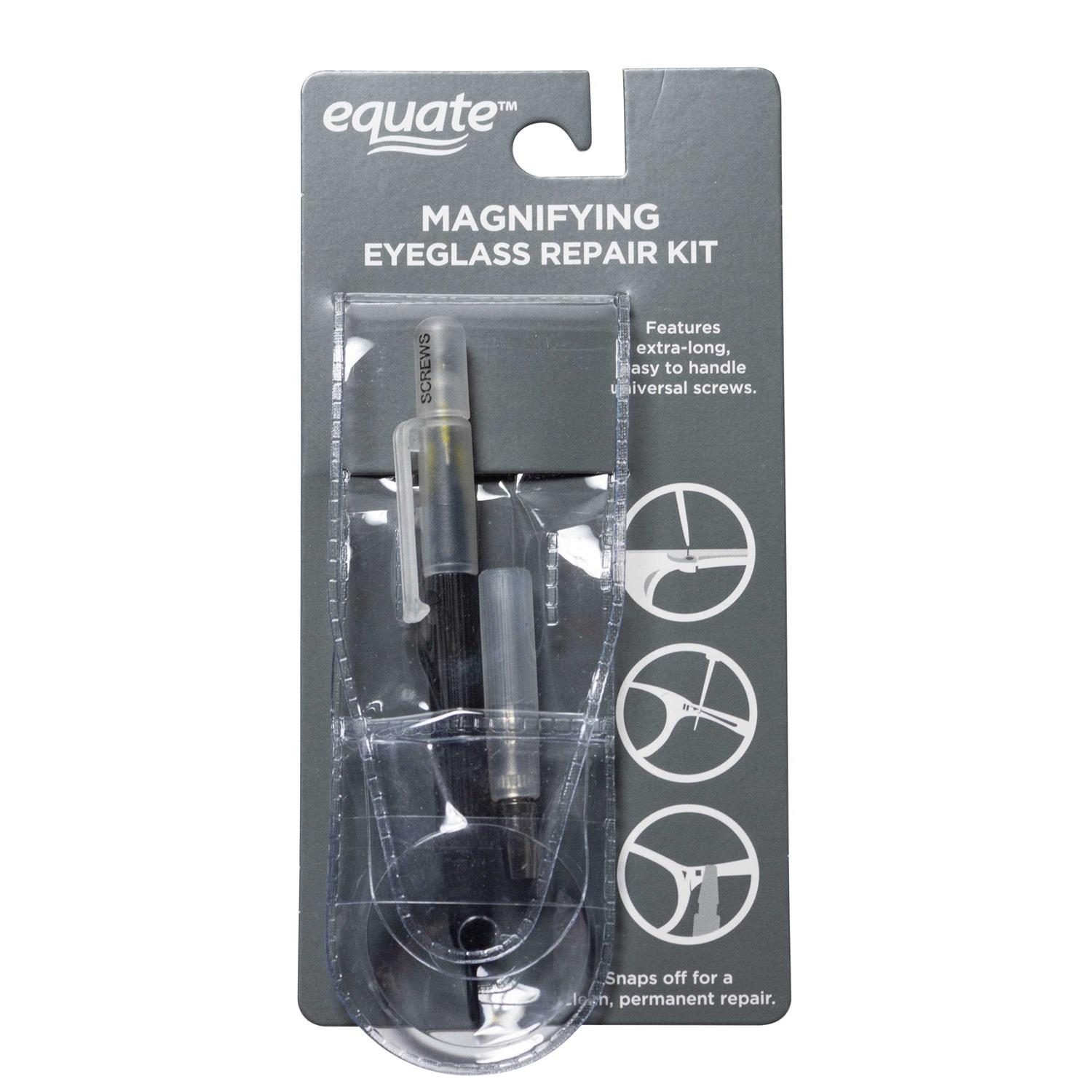 Equate Magnifying Eyeglass Repair Kit - Cheap Fitting