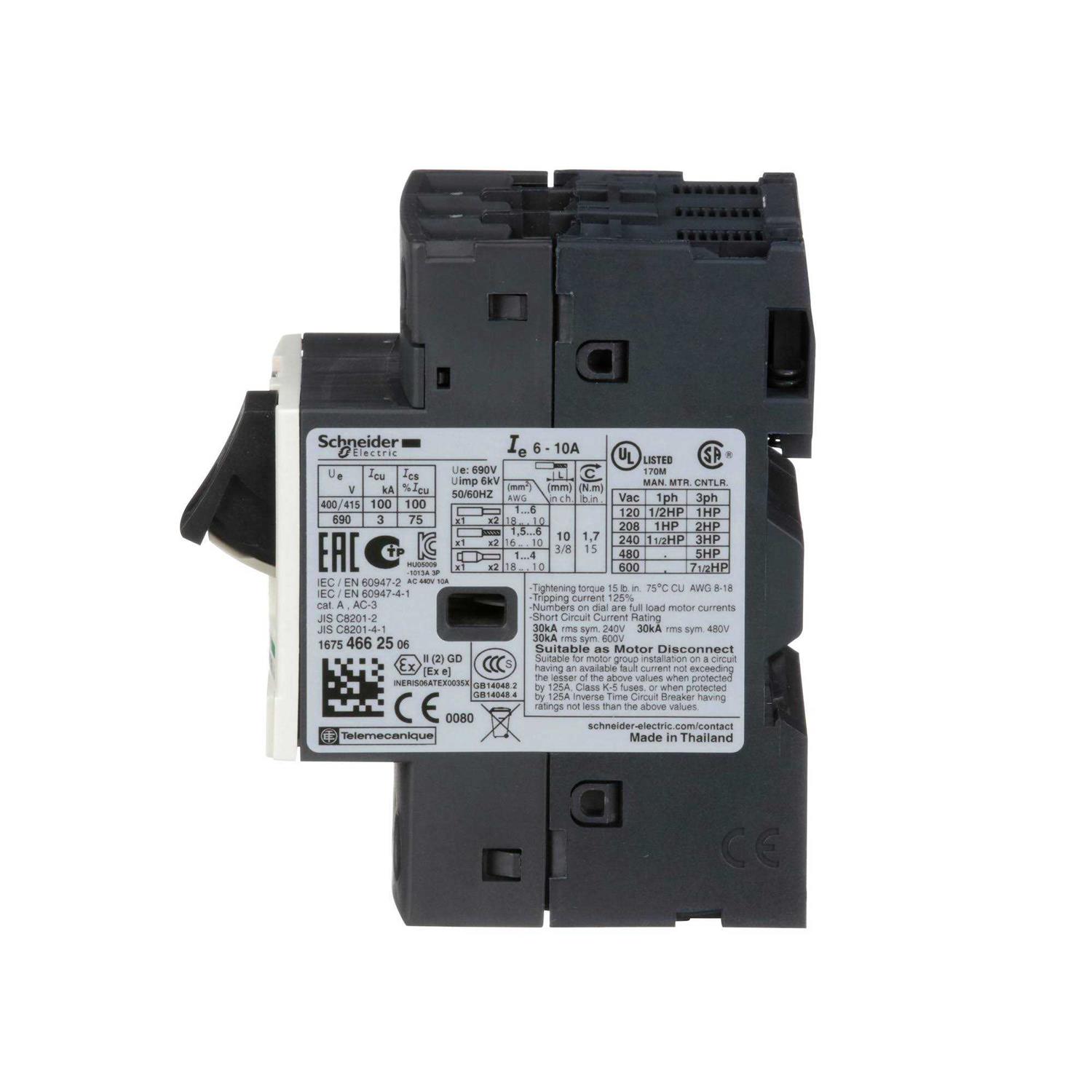 Schneider Electric GV2ME14 - Cheap Fitting