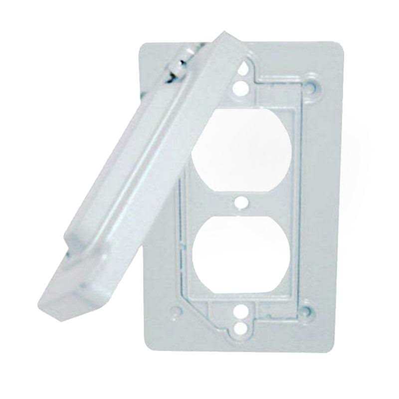 Sigma Engineered Solutions Rectangle Metal 1 gang Universal Cover - Cheap Fitting