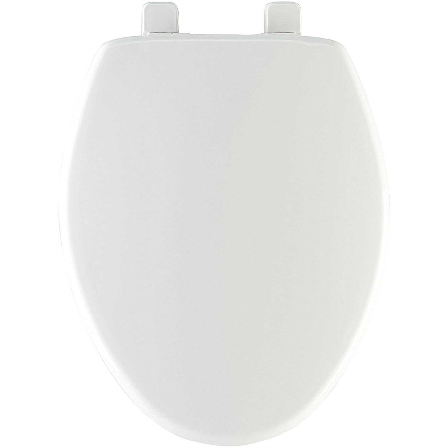Mayfair Elongated Plastic Toilet Seat - Cheap Fitting