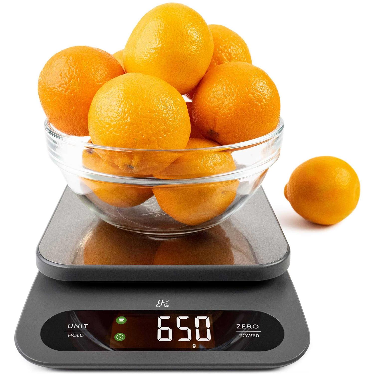 Greater Goods High Capacity Kitchen Scale a Premium Food Scale That Weighs in Grams & Ounces w/a 22 Pound Capacity - Cheap Fitting