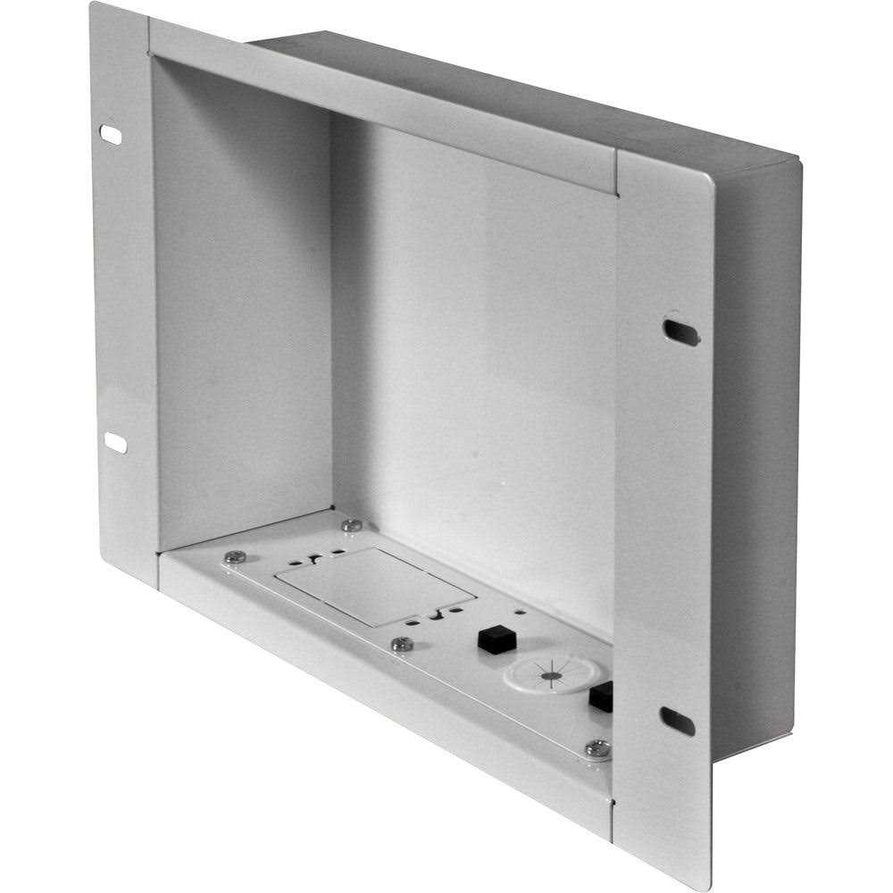 Peerless-AV In-Wall Accessory Box for Recessed Cable Management and Power Storage - Cheap Fitting