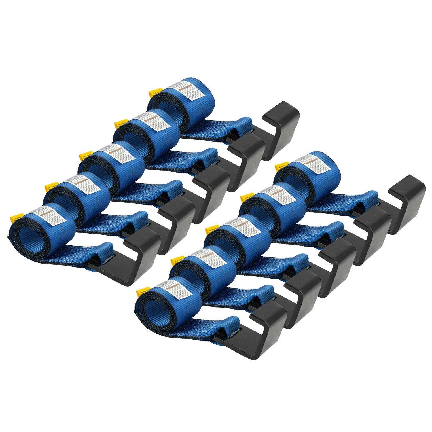 Mytee Products 4 x 5′ Roll Off Container Winch Strap w/ Large Flat Hook for Truck - Cheap Fitting