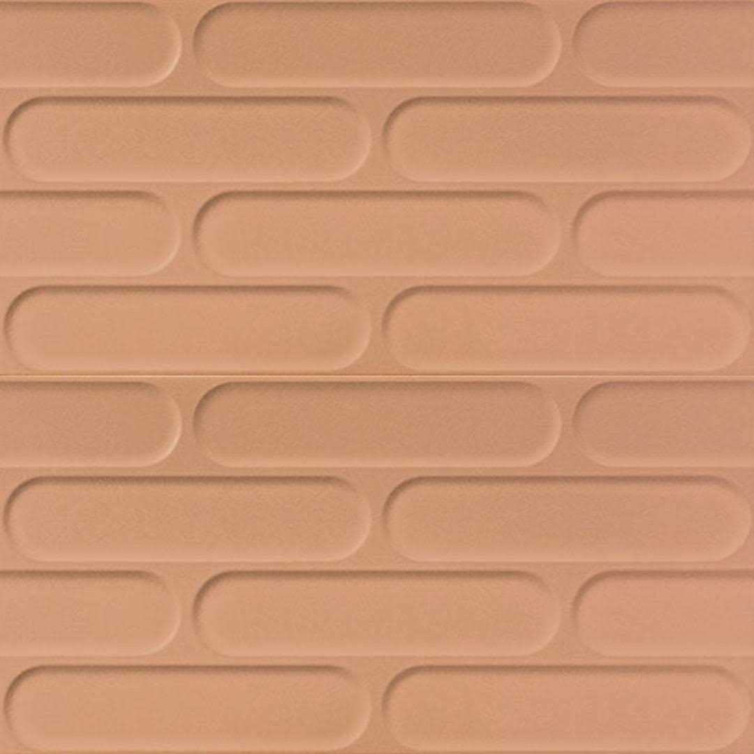 Biscuit 12 x 24 Fishscale 3D Italian Wall Tile Encore Surfaces - Cheap Fitting