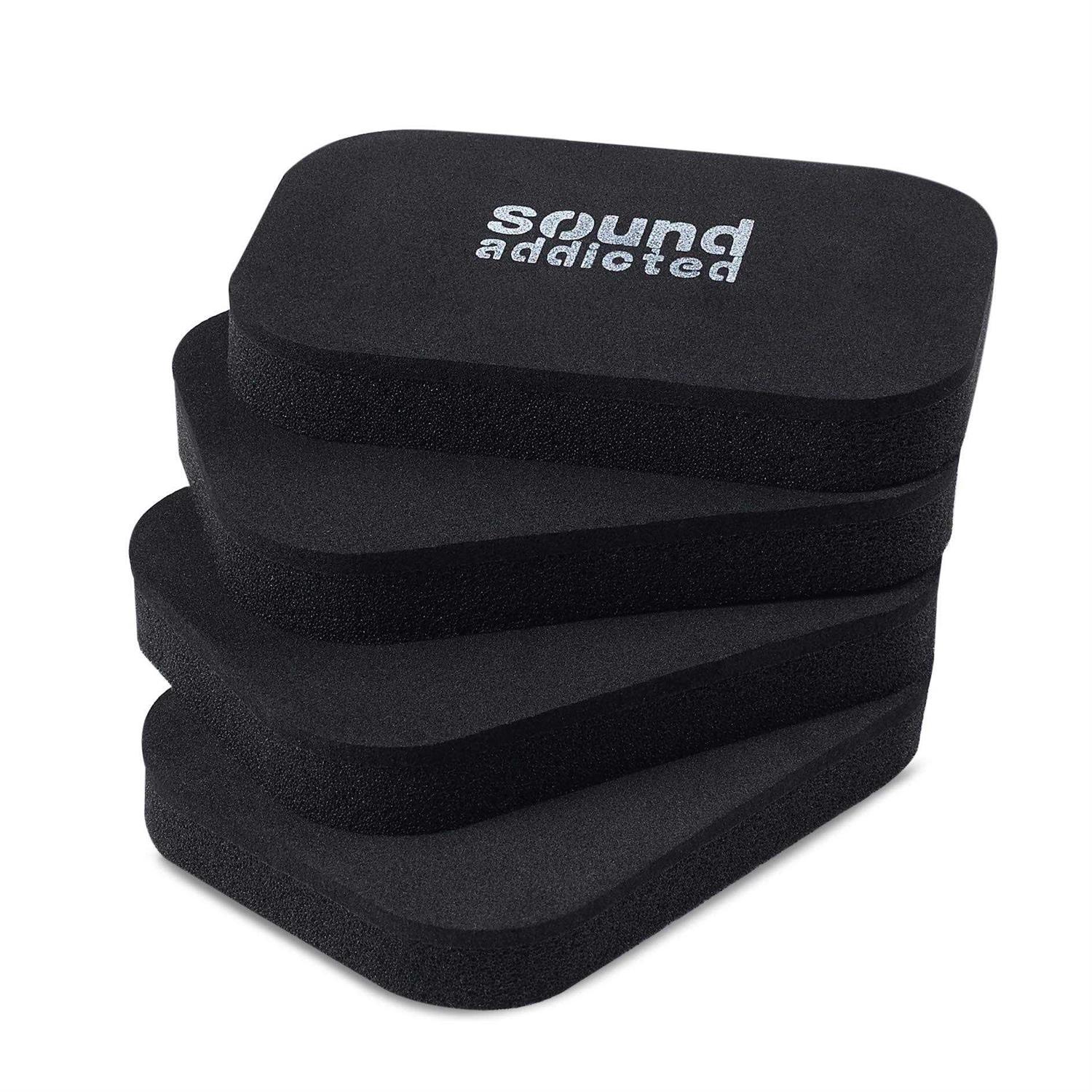 Sound Addicted Isolation Pads for Soundbar Anti Vibrations Foam Pads Feet 3.5” x 2.5” x 0.65” Suitable for Most Soundbars - Cheap Fitting