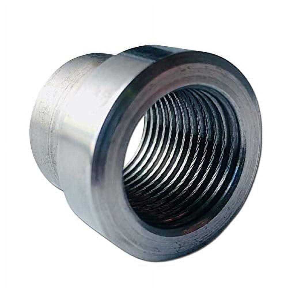 Steel 1/2 NPT Weld On Stepped Bung Female Nut Threaded Weldable .5 in. NPT for Automotive - Cheap Fitting
