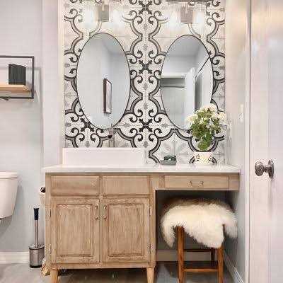 Merola Tile Lacour 10 x 10 Porcelain Patterned Wall & Floor Tile - Cheap Fitting