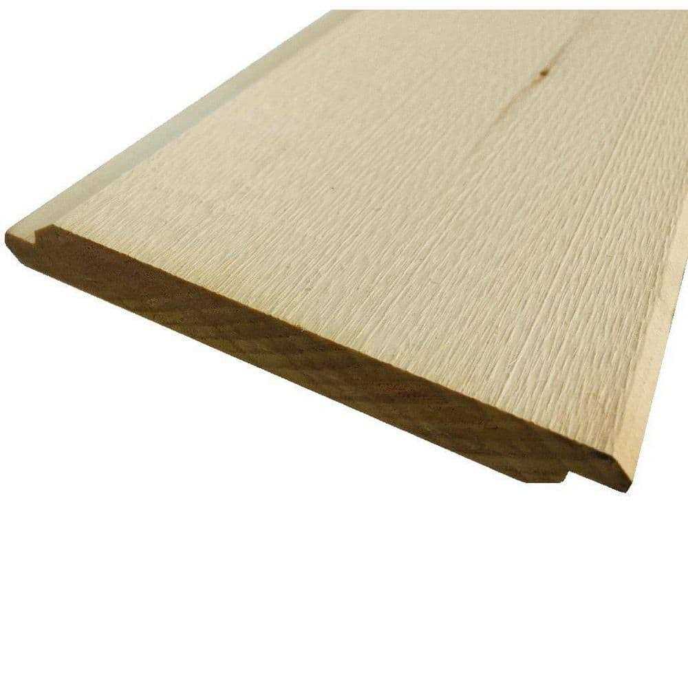 1 in. x 8 in. x 8 ft. Premium Pine Shiplap Siding Board - Cheap Fitting