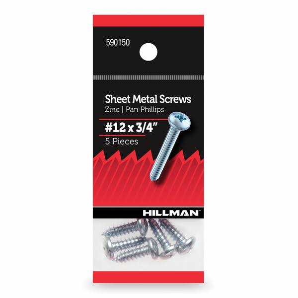 Hillman Sheet Metal Screws - Cheap Fitting