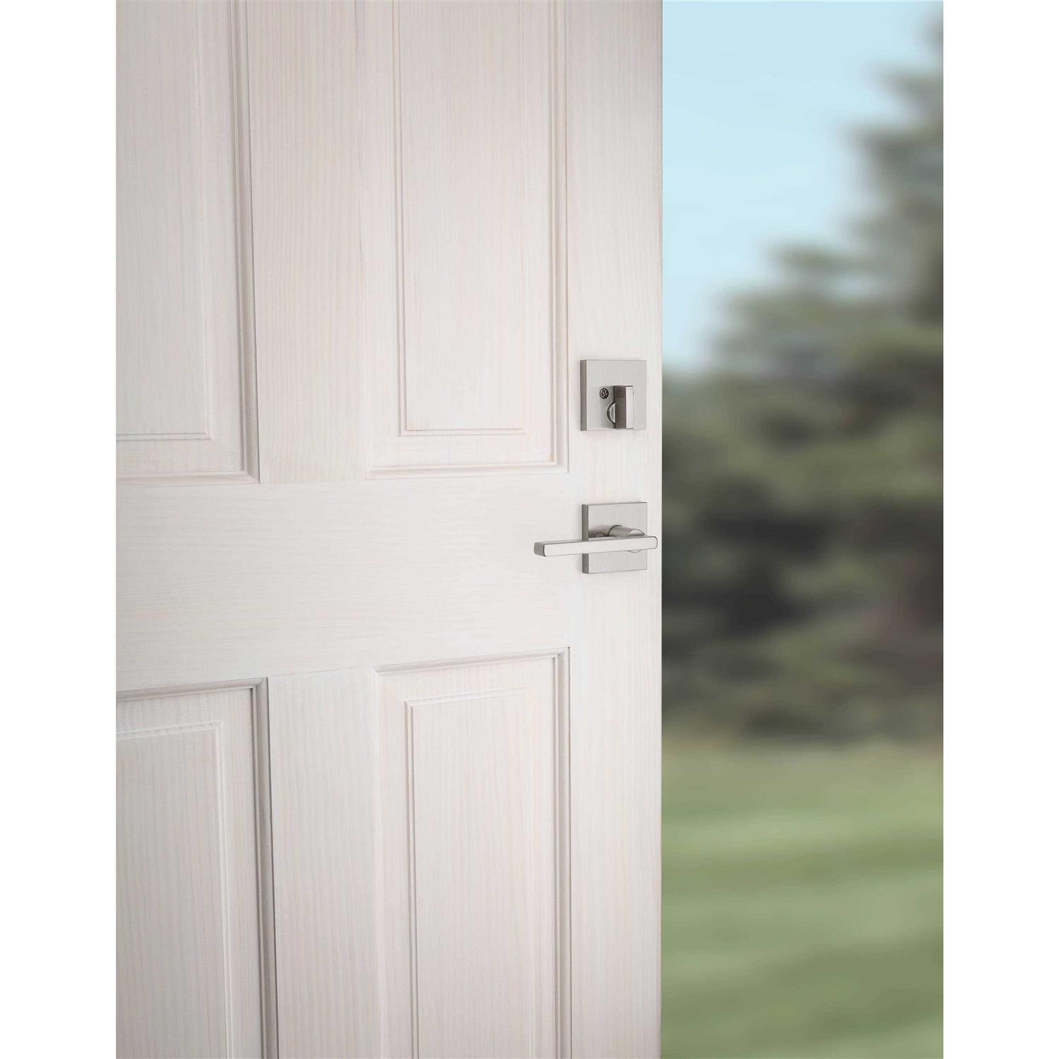 Kwikset San Clemente Handle with Halifax Lever - Cheap Fitting